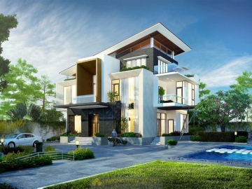 xây nhà biệt thự 