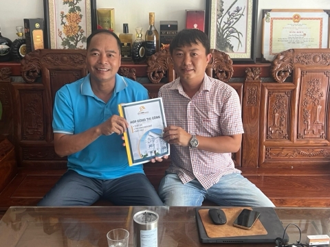 Hợp Đồng Dự Án Nhà Phố Tân Bình - Dĩ An - Bình Dương