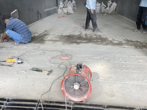 Sửa Chữa Nâng Cấp Sàn Hầm Số 3 Phạm Ngọc Thạch - Q3 - HCM