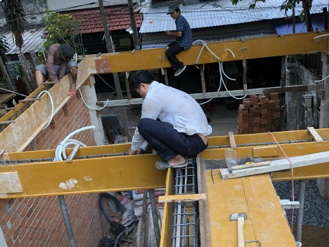 Thi Công Nhà Gác Lửng Phạm Thế Hiển - Quận 8 - HCM