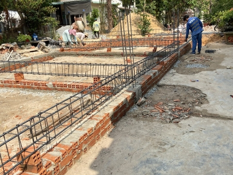 Thi Công Dự Án Nhà Gác Lửng, Bàu Bàng - Bình Dương