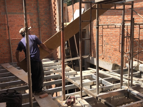 Thi Công Nhà Gác Lửng Phạm Thế Hiển - Quận 8 - HCM