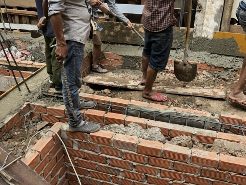 Thi Công Nhà Gác Lửng Phạm Thế Hiển - Quận 8 - HCM