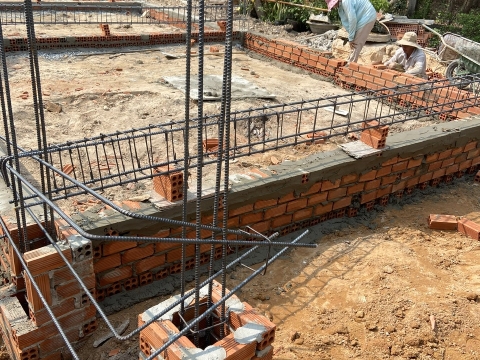 Thi Công Dự Án Nhà Gác Lửng, Bàu Bàng - Bình Dương