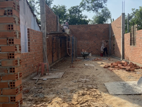 Thi Công Dự Án Nhà Gác Lửng, Bàu Bàng - Bình Dương