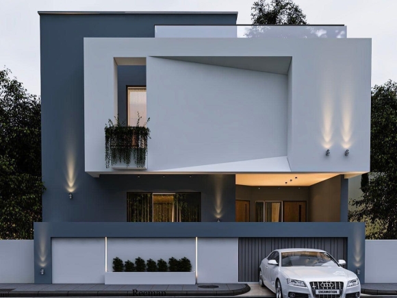 Mẫu Nhà Phố Hiện Đại