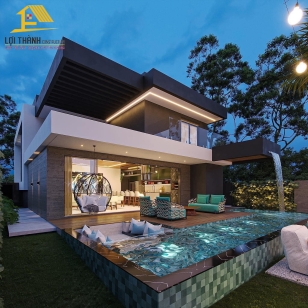 Mẫu Villa Nghĩ Dưỡng Có Hồ Bơi