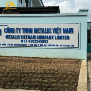 Sửa chữa - Cải tạo Công ty Metalic Việt Nam tại Biên Hòa, Đồng Nai